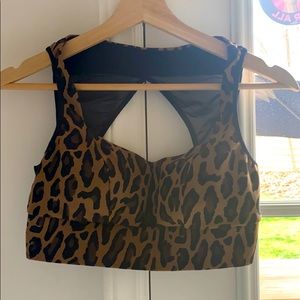 Michi Leopard Sports Bra